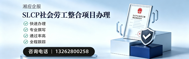 黄石SLCP社会劳工整合项目申报服务