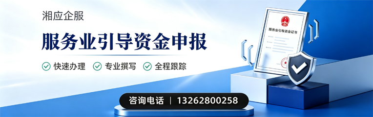 黄石服务业引导资金申报服务