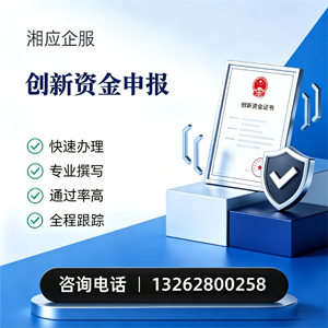 黄石创新资金申报服务