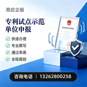 黄石专利试点示范单位申报服务